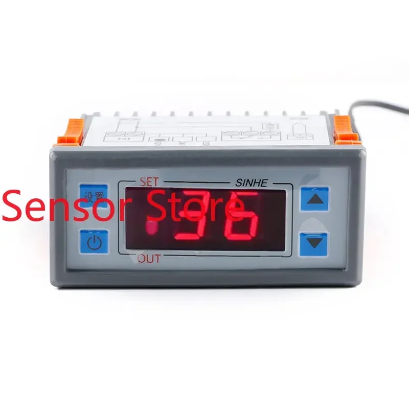 5 шт. Цифровой термостат DC12/24V AC220V для холодильника и морозильной камеры с дисплеем и переключателем контроля температуры
5 шт. Цифровой термостат DC12/24V AC220V для холодильника и морозильной камеры с дисплеем и переключателем контроля температуры