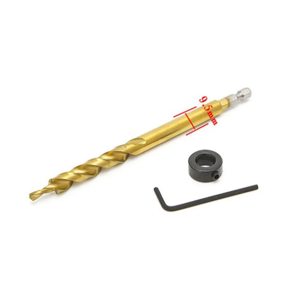 1 4 Hex Step Drill Bit 3 8inch Step Drill Bit Stop Collar Set Manual Pocket Pilot Hole Jig Kit For Woodworking
1 4 Hex Step Drill Bit 3 8inch Step Drill Bit Stop Collar Set Manual Pocket Pilot Hole Jig Kit For Woodworking