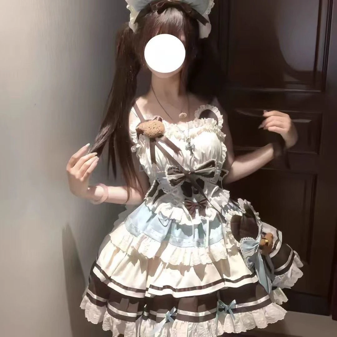 2025 youth girls daily lolita outfit sweet princess birthday bow pompon dress cute girl sensation leakage back lolita dress
2025 youth girls daily lolita outfit sweet princess birthday bow pompon dress cute girl sensation leakage back lolita dress