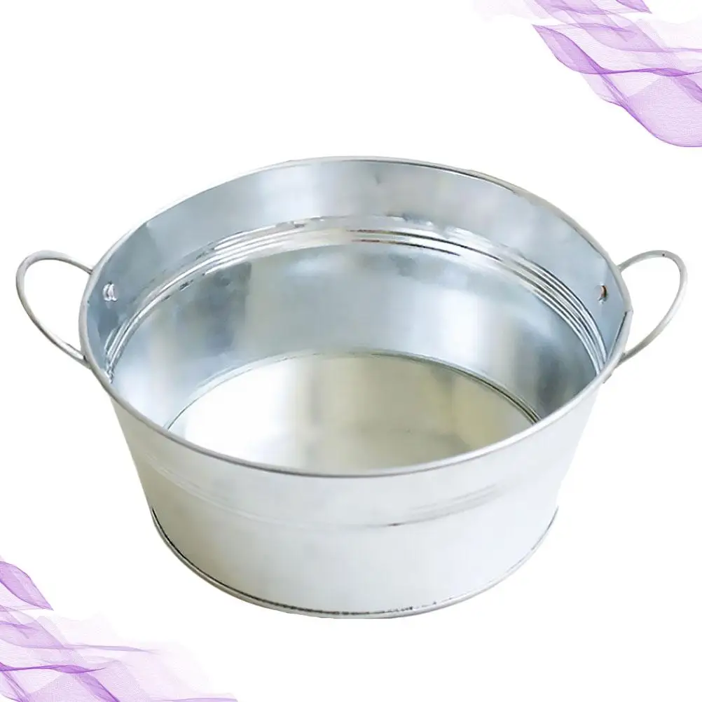 Iron Pail Pot Plant Bucket Nordic Fruit Double Handle Vintage Style Home Gardening
Iron Pail Pot Plant Bucket Nordic Fruit Double Handle Vintage Style Home Gardening