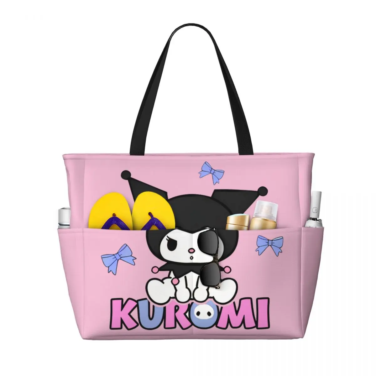 Пляжная большая сумка на Хэллоуин Kuromi с черепом, женская сумка с милым кроликом и большим отделением для спортзала, пляжные дорожные сумки
Пляжная большая сумка на Хэллоуин Kuromi с черепом, женская сумка с милым кроликом и большим отделением для спортзала, пляжные дорожные сумки