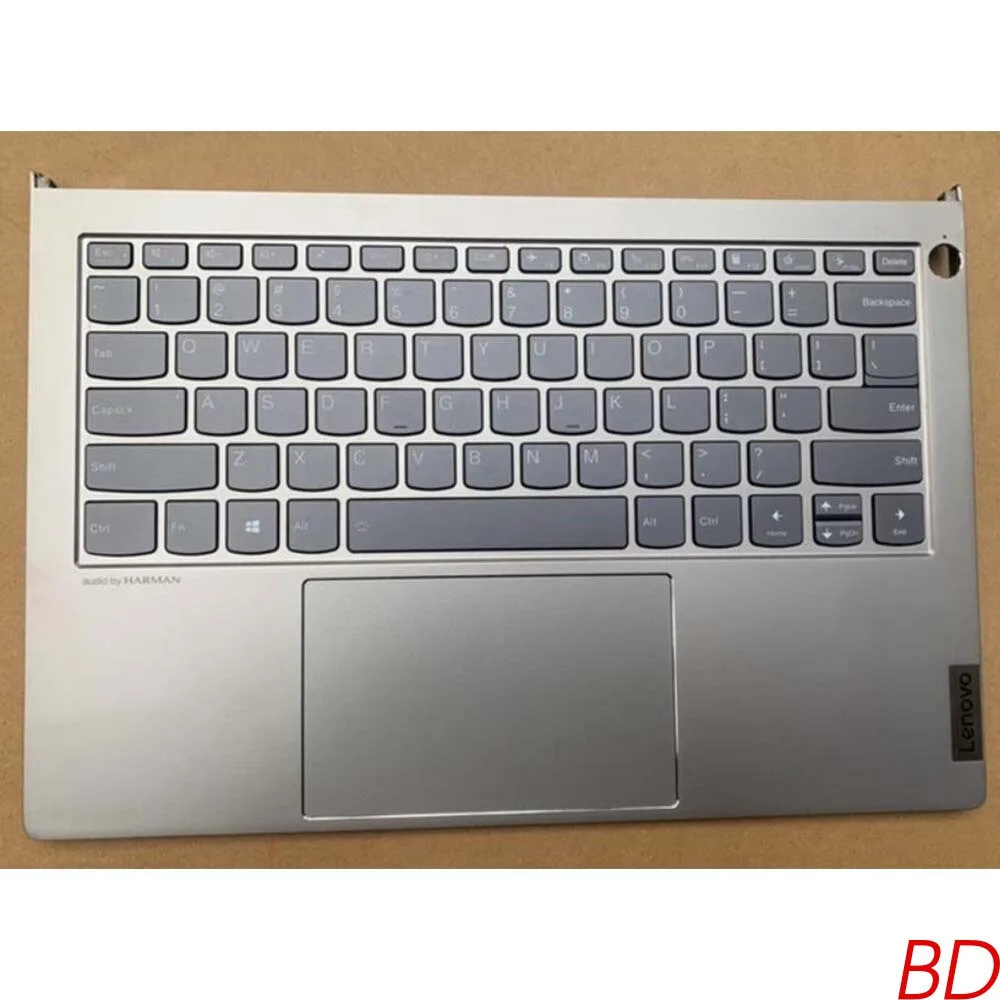 Для Lenovo ThinkBook 14p G2 ACH 2021: Корпус C с подсветкой клавиатуры, тачпадом и подставкой для рук
Для Lenovo ThinkBook 14p G2 ACH 2021: Корпус C с подсветкой клавиатуры, тачпадом и подставкой для рук