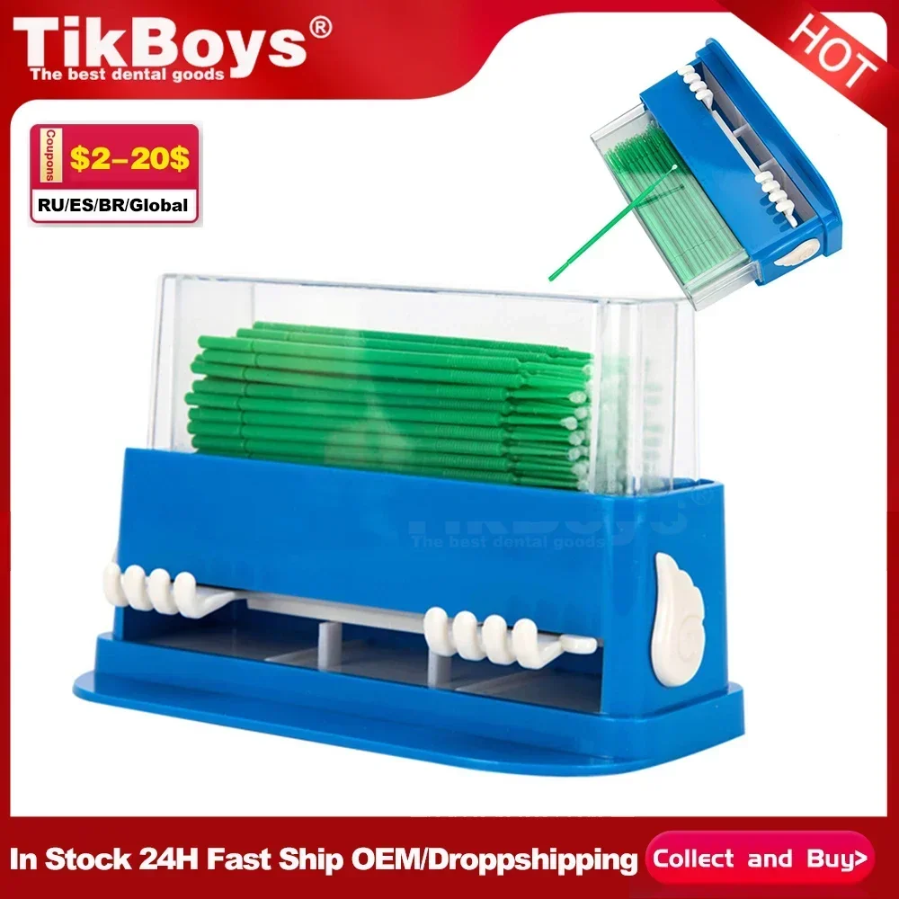100pcs Dental Micro Applicator Dispenser Applicator box Cotton micro brush Tip Bendable Sticks Dentistry Consumable endodoncia
100pcs Dental Micro Applicator Dispenser Applicator box Cotton micro brush Tip Bendable Sticks Dentistry Consumable endodoncia
