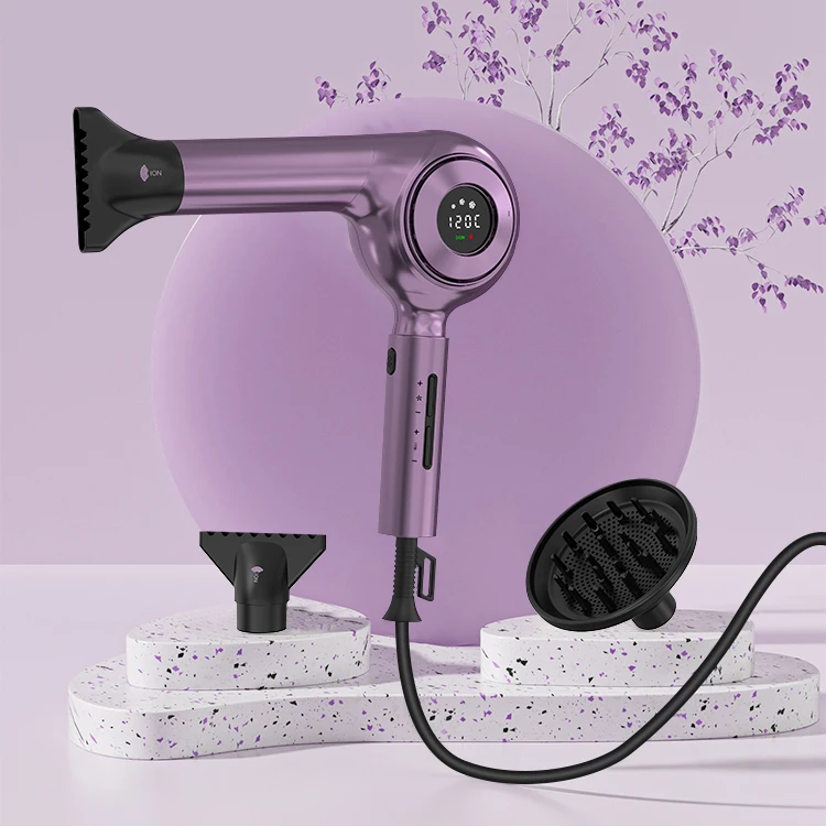 High-Speed 110000RPM Professional Hair Dryer Wholesale Negative Ion Electric Dryer with Material for
High-Speed 110000RPM Professional Hair Dryer Wholesale Negative Ion Electric Dryer with Material for