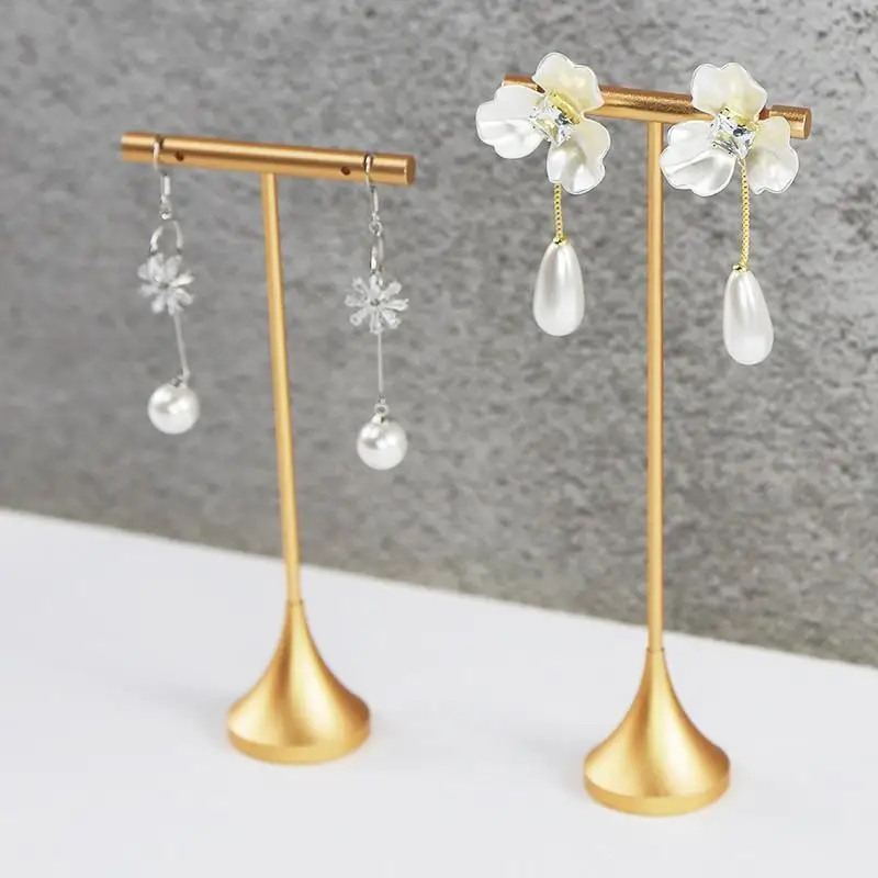 Aluminum Alloy T-Shape Earring Display Stand Storage Shelf Detachable Dangle Jewelry Ring Organizer Moisture-proof Space Saving
Aluminum Alloy T-Shape Earring Display Stand Storage Shelf Detachable Dangle Jewelry Ring Organizer Moisture-proof Space Saving