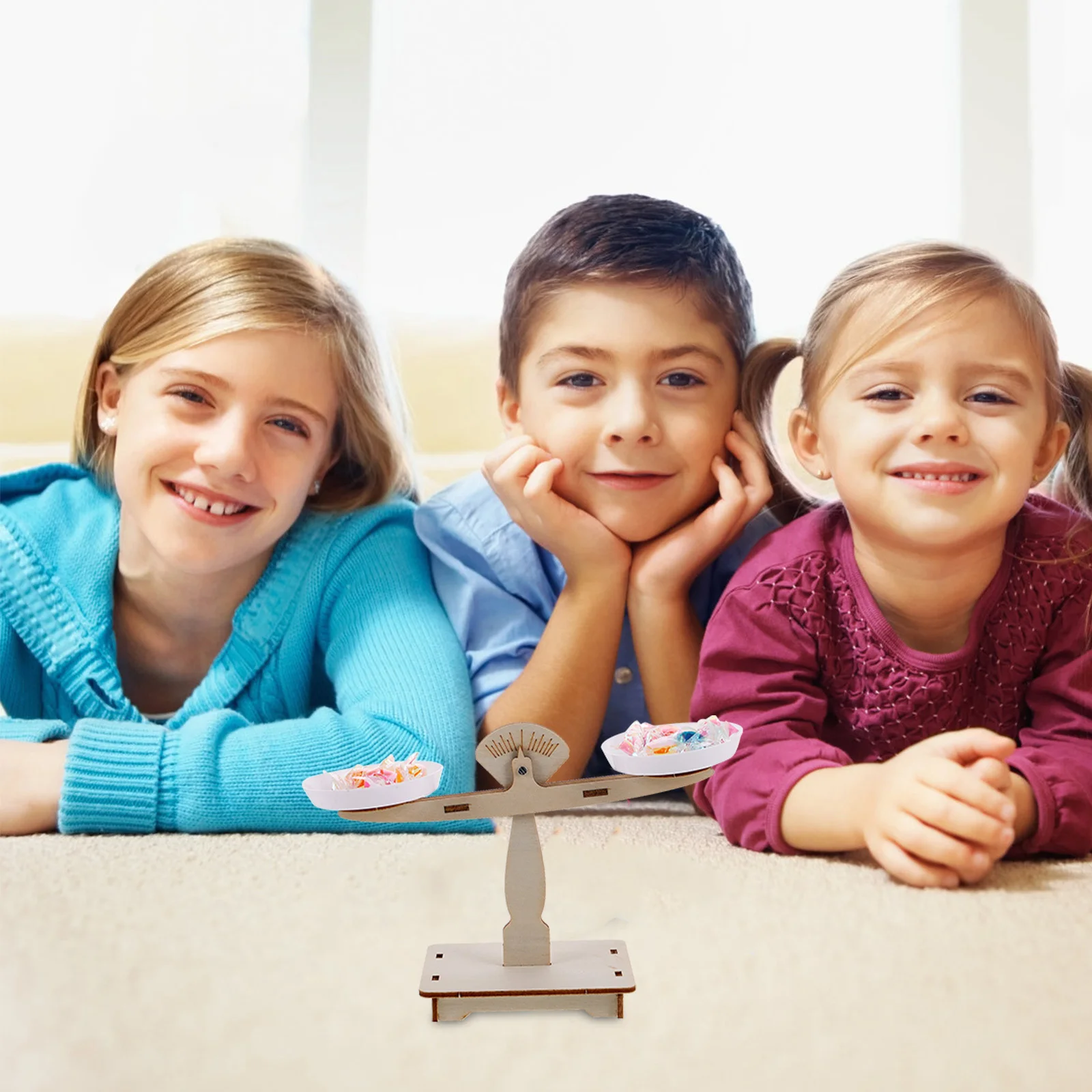 DIY Stem Balance Scale Handheld Wooden Balance Beam Early Childhood Education Science Experimental Kit Classroom Learning
DIY Stem Balance Scale Handheld Wooden Balance Beam Early Childhood Education Science Experimental Kit Classroom Learning