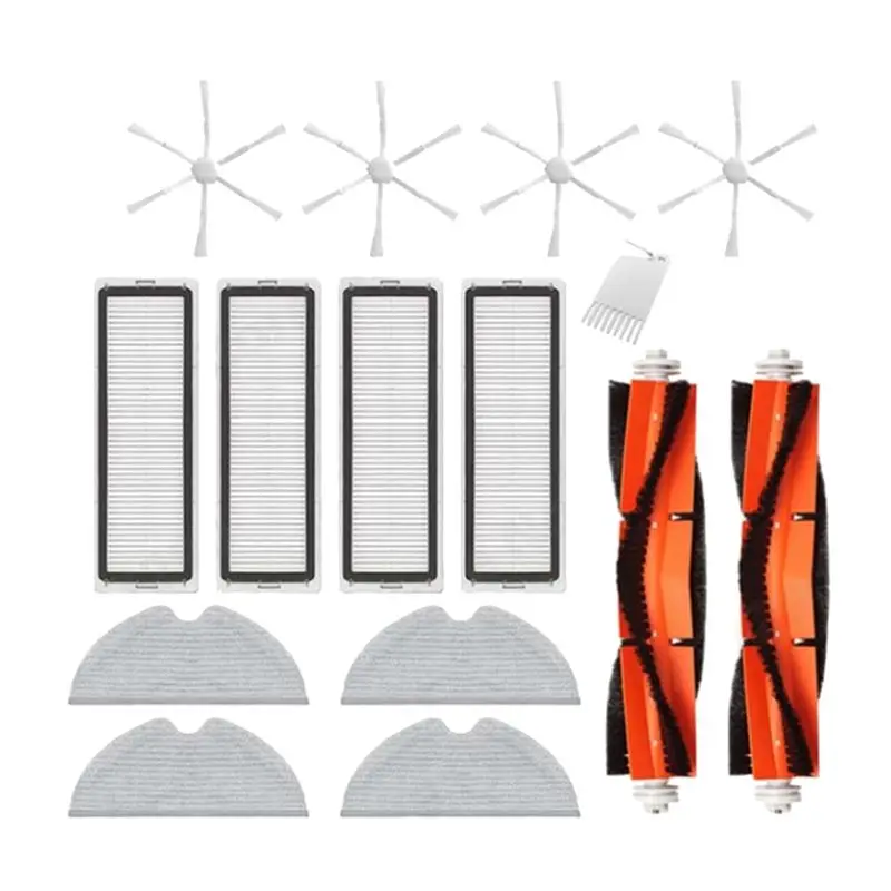 Y50A-15Pcs Replacement Kit For Mijia 2C STYTJ03ZHM Vacuum Cleaner Parts Main Side Brush Filter Mop Cloth
Y50A-15Pcs Replacement Kit For Mijia 2C STYTJ03ZHM Vacuum Cleaner Parts Main Side Brush Filter Mop Cloth