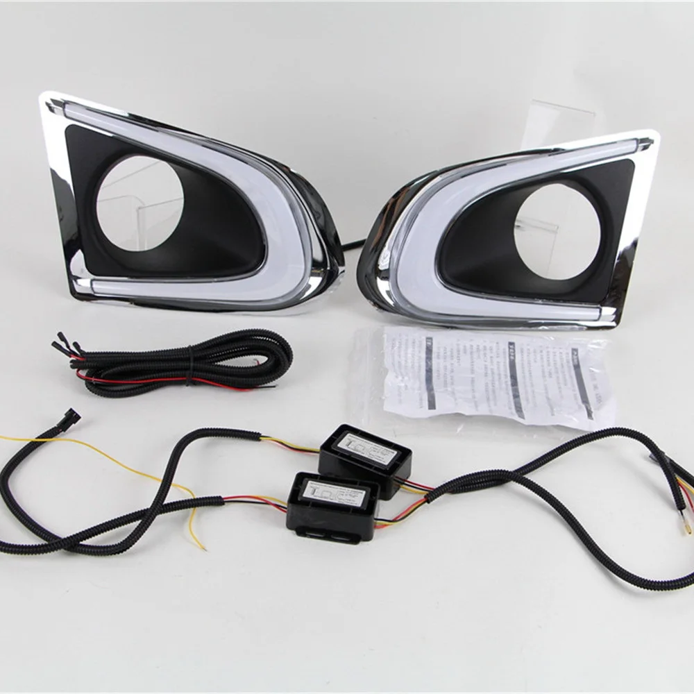 July King LED Light Guide Daytime Running Lights DRL With Yellow Turn Signals case for Chevrolet Trax 2013-2016, 1:1 Replacement
July King LED Light Guide Daytime Running Lights DRL With Yellow Turn Signals case for Chevrolet Trax 2013-2016, 1:1 Replacement