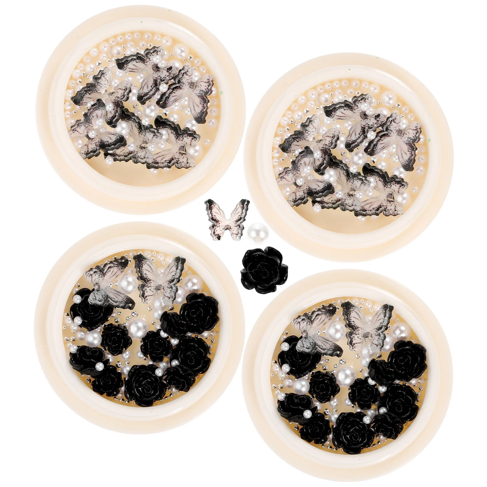 Nail Decors Black Camellia Rhinestones Silver Pearls Gems Studs Nail Art Supplies DIY Ornaments Accessories Charming Exquisite
Nail Decors Black Camellia Rhinestones Silver Pearls Gems Studs Nail Art Supplies DIY Ornaments Accessories Charming Exquisite