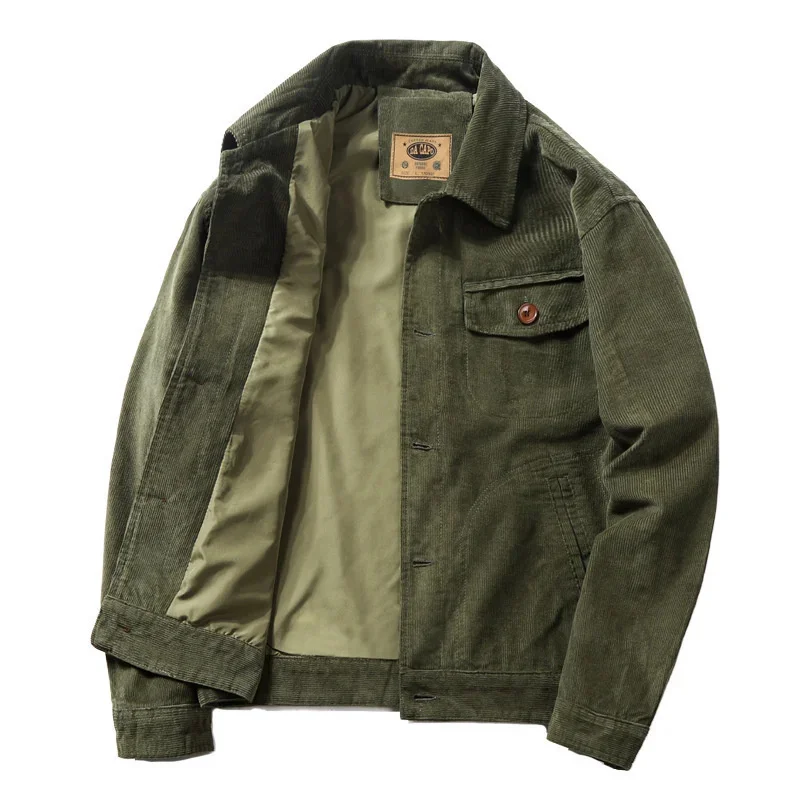 Men's Thin Corduroy Lapel Coat Outdoor Tooling Cargo Overalls Cardigan Training Climbing Combat Camping Jacket Work Windbreaker
Men's Thin Corduroy Lapel Coat Outdoor Tooling Cargo Overalls Cardigan Training Climbing Combat Camping Jacket Work Windbreaker