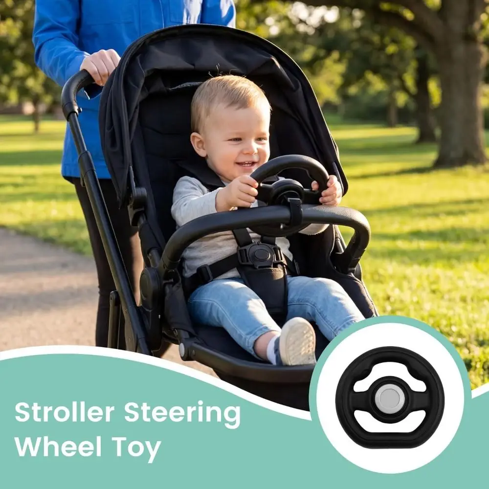 360° Rotation Baby Stroller Steering Wheel Toy Interactive Universal Toddler Car Seat Detachable Baby Simulation Car Driving
360° Rotation Baby Stroller Steering Wheel Toy Interactive Universal Toddler Car Seat Detachable Baby Simulation Car Driving