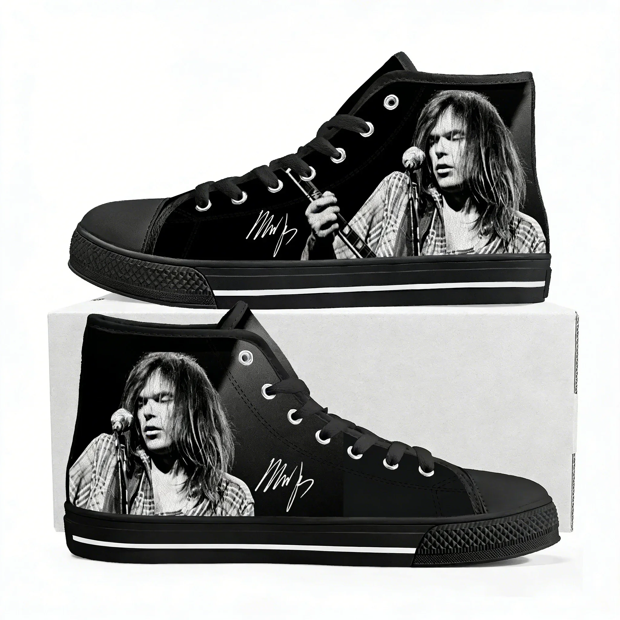 Neil Young High Top Sneakers Mens Womens Teenager High Quality Canvas Sneaker 3D Print Casual Couple Shoes Personalized Shoe
Neil Young High Top Sneakers Mens Womens Teenager High Quality Canvas Sneaker 3D Print Casual Couple Shoes Personalized Shoe