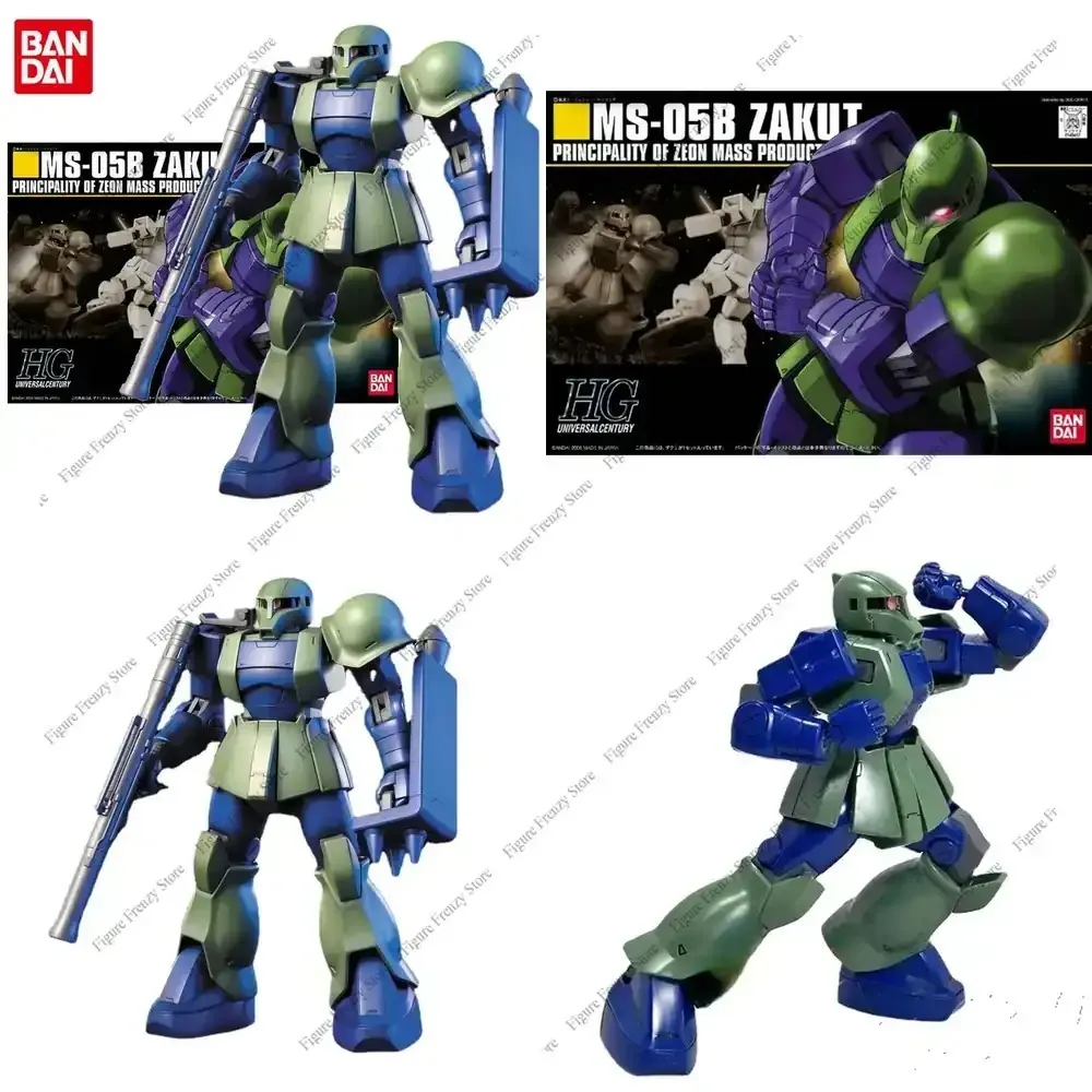 Special Offer Bandai Genuine Gundam Model Kit Anime Figure HGUC 1/144 MS-05 Zaku I Collection Gunpla Anime Action Figure Toys
Special Offer Bandai Genuine Gundam Model Kit Anime Figure HGUC 1/144 MS-05 Zaku I Collection Gunpla Anime Action Figure Toys