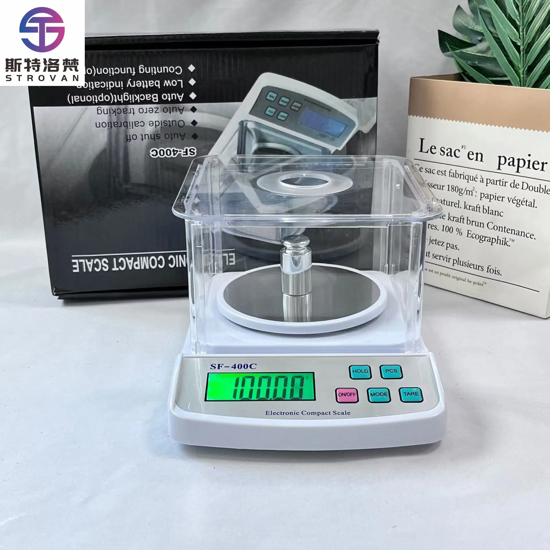 STLF WJW OEM Digital Laboratory Balance 0.01g Electronic Kitchen Gsm Fabric SF-400C Weight Scale
STLF WJW OEM Digital Laboratory Balance 0.01g Electronic Kitchen Gsm Fabric SF-400C Weight Scale