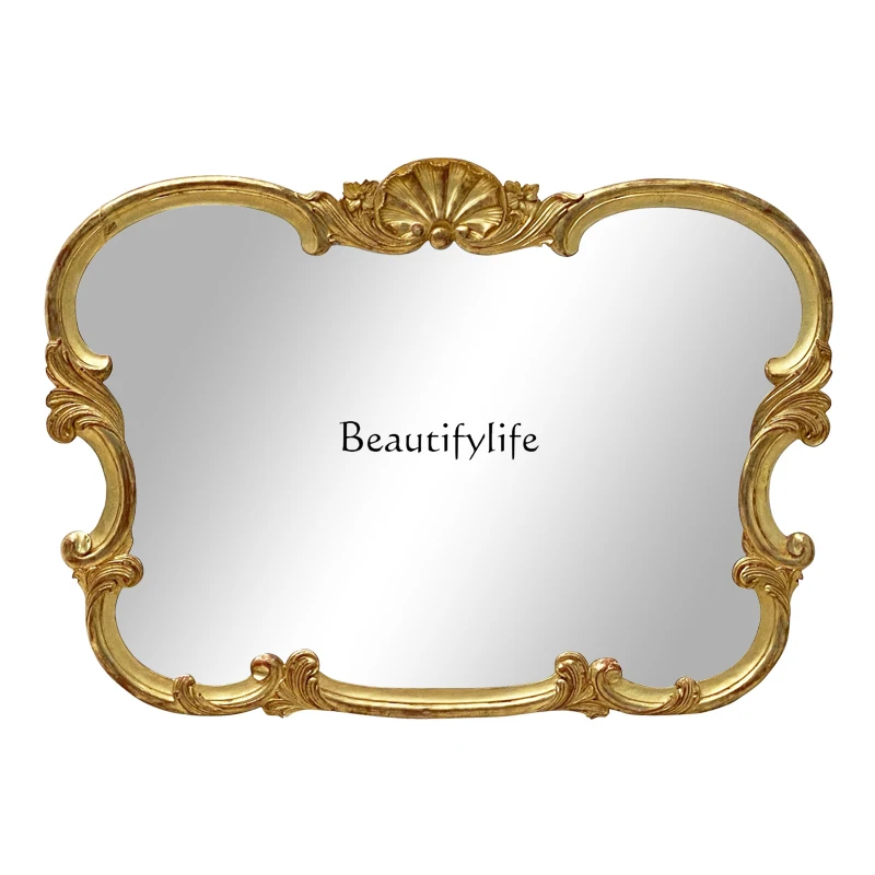 French retro bathroom makeup mirror toilet wall-mounted vanity vanity vanity mirror
French retro bathroom makeup mirror toilet wall-mounted vanity vanity vanity mirror