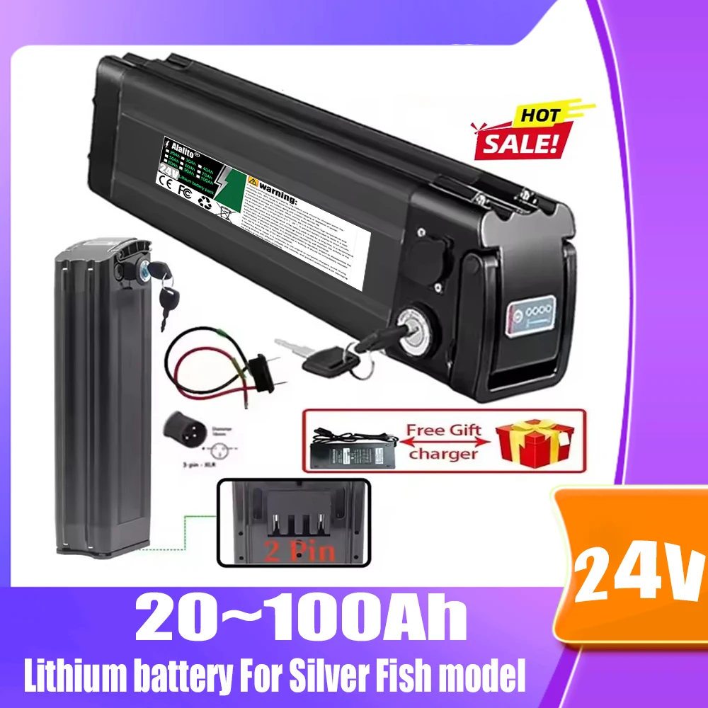 24V,20Ah-100Ah, air transportation, suitable for folding power assisted bicycle Silver Fish model
24V,20Ah-100Ah, air transportation, suitable for folding power assisted bicycle Silver Fish model