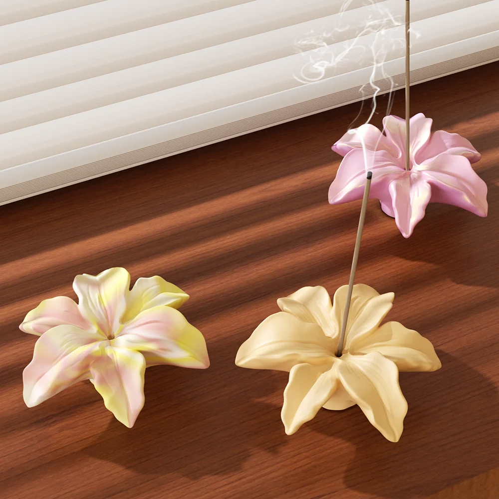 Nicole Concrete Incense Holder Silicone Mold DIY Lily of Purity Incense Burner Jesmonite Mould Home Decoration
Nicole Concrete Incense Holder Silicone Mold DIY Lily of Purity Incense Burner Jesmonite Mould Home Decoration