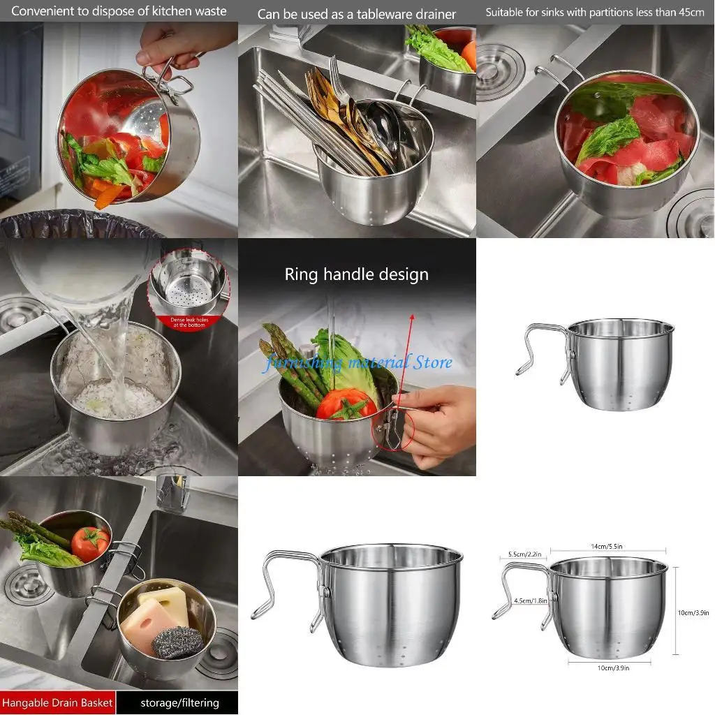 Y5GD раковина, корзина для хранения мусора, органайзер для раковины из нержавеющей стали, кухонный органайзер
Y5GD раковина, корзина для хранения мусора, органайзер для раковины из нержавеющей стали, кухонный органайзер