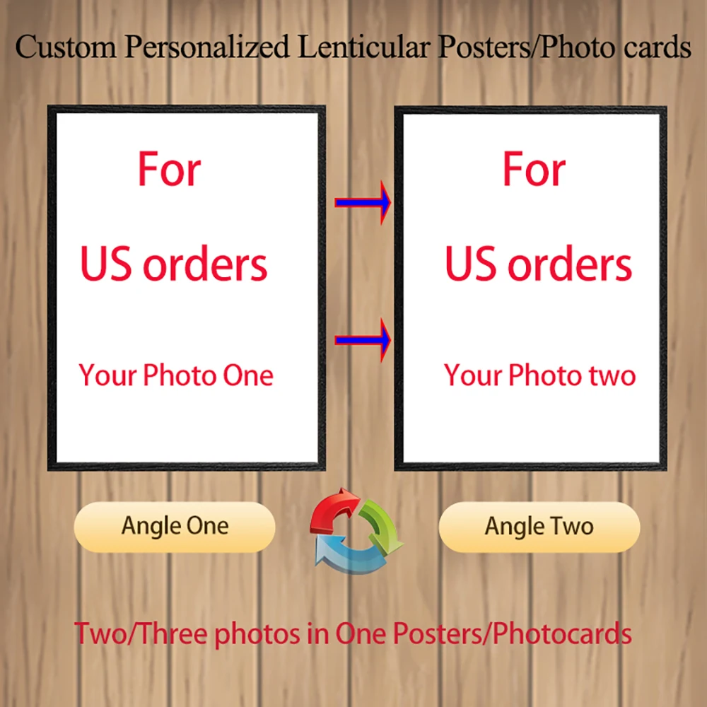(US) Custom Personalized Lenticular Posters or Photocards Create Your Unique 3D Magic Unleash your creativity(Without Frame)
(US) Custom Personalized Lenticular Posters or Photocards Create Your Unique 3D Magic Unleash your creativity(Without Frame)