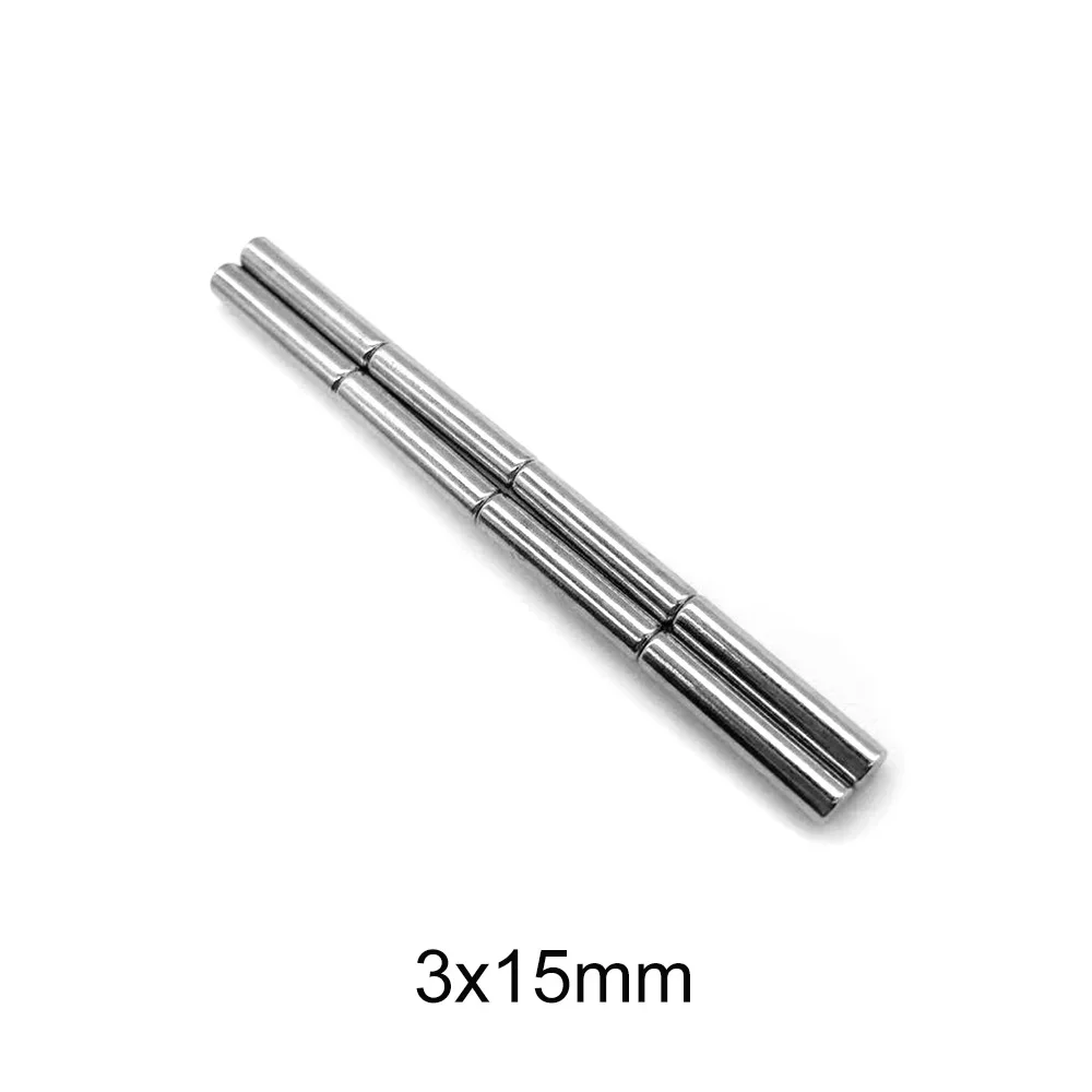 10~500PCS 3x15 mm Powerful Strong Magnetic Magnets 3mmx15mm Permanent Neodymium Magnets 3x15mm Small Round Magnet 3*15 mm
10~500PCS 3x15 mm Powerful Strong Magnetic Magnets 3mmx15mm Permanent Neodymium Magnets 3x15mm Small Round Magnet 3*15 mm
