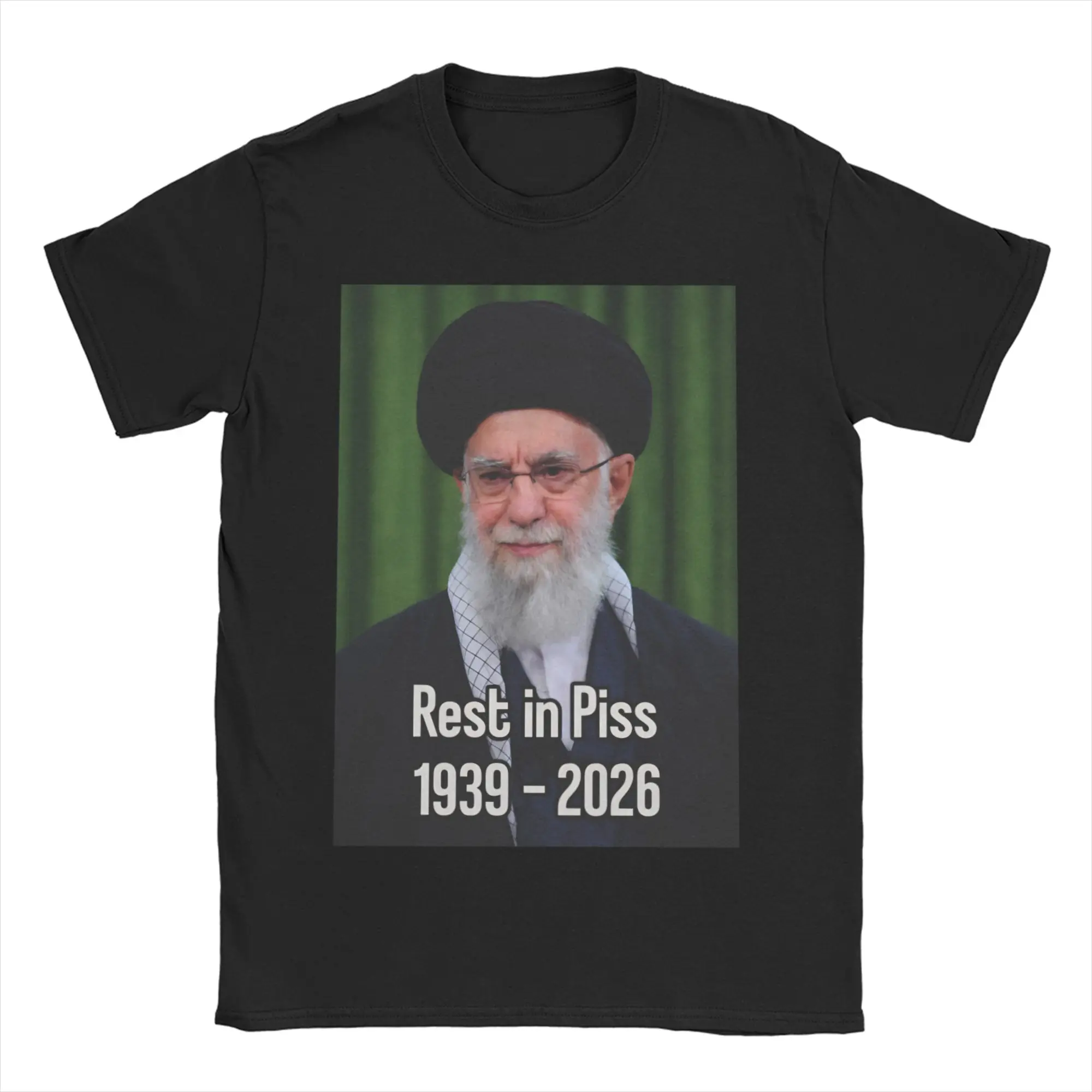 Oversized T-Shirt Summer Ali K-Khamenei Hippie T-Shirts Cotton Tshirt for Men's Y2K Fun Plus Size Short Sleeve Top Tees
Oversized T-Shirt Summer Ali K-Khamenei Hippie T-Shirts Cotton Tshirt for Men's Y2K Fun Plus Size Short Sleeve Top Tees