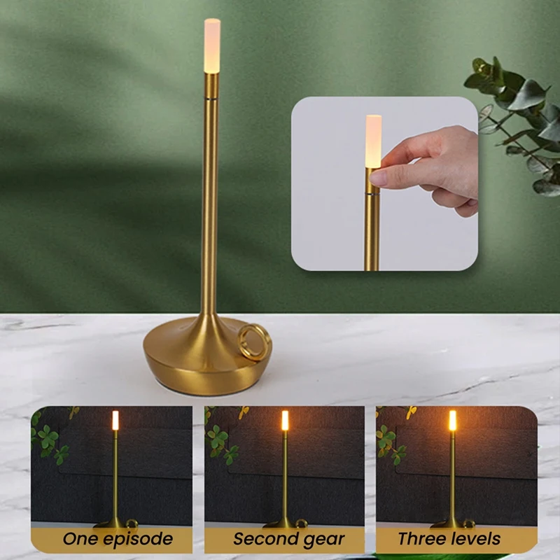 LED Candle Charging Restaurant Bar Lamp Desktop Decoration Atmosphere Touch Night Light Led Candlelight Table Lamp
LED Candle Charging Restaurant Bar Lamp Desktop Decoration Atmosphere Touch Night Light Led Candlelight Table Lamp