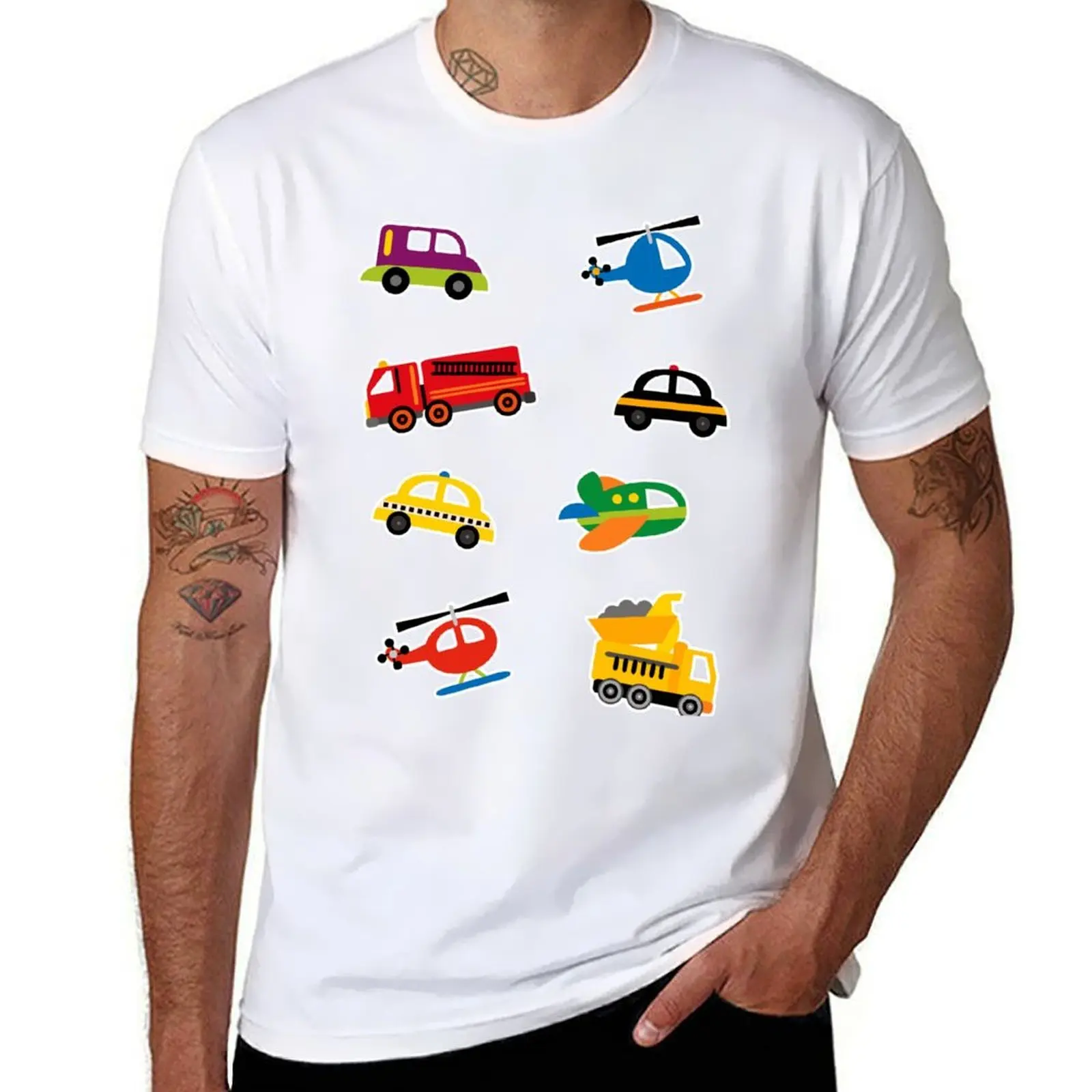 Adorable Vehicles Set T-Shirt cotton t shirt man t shirt men 100% cotton luxury brand T-Shirt
Adorable Vehicles Set T-Shirt cotton t shirt man t shirt men 100% cotton luxury brand T-Shirt