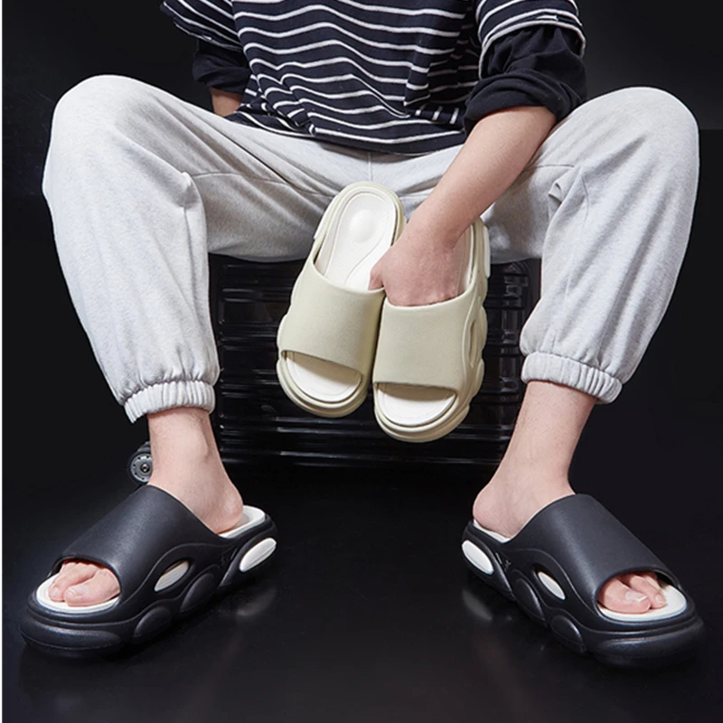 Eva Thick Platform Slippers Women Flip Flops Summer Shoes 2023 Bathroom Home Memory Foam Pillow Slides Non-slip Beach Sandals
Eva Thick Platform Slippers Women Flip Flops Summer Shoes 2023 Bathroom Home Memory Foam Pillow Slides Non-slip Beach Sandals