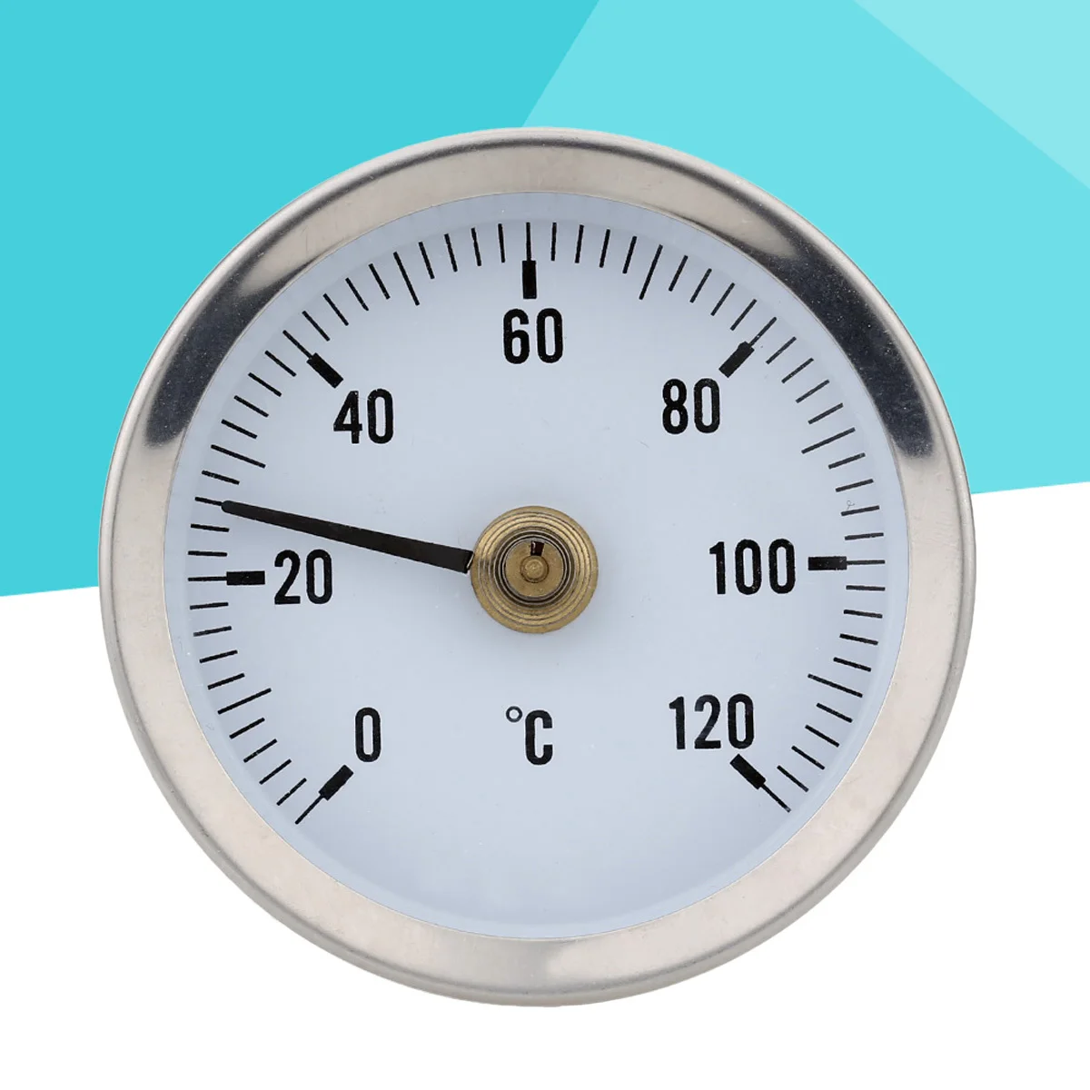 63mm Industrial Pipe Thermometer Spring Clip Durable Two Metal Dial Gauge for Hot Water Oil Air Dial Thermometer Gauge
63mm Industrial Pipe Thermometer Spring Clip Durable Two Metal Dial Gauge for Hot Water Oil Air Dial Thermometer Gauge