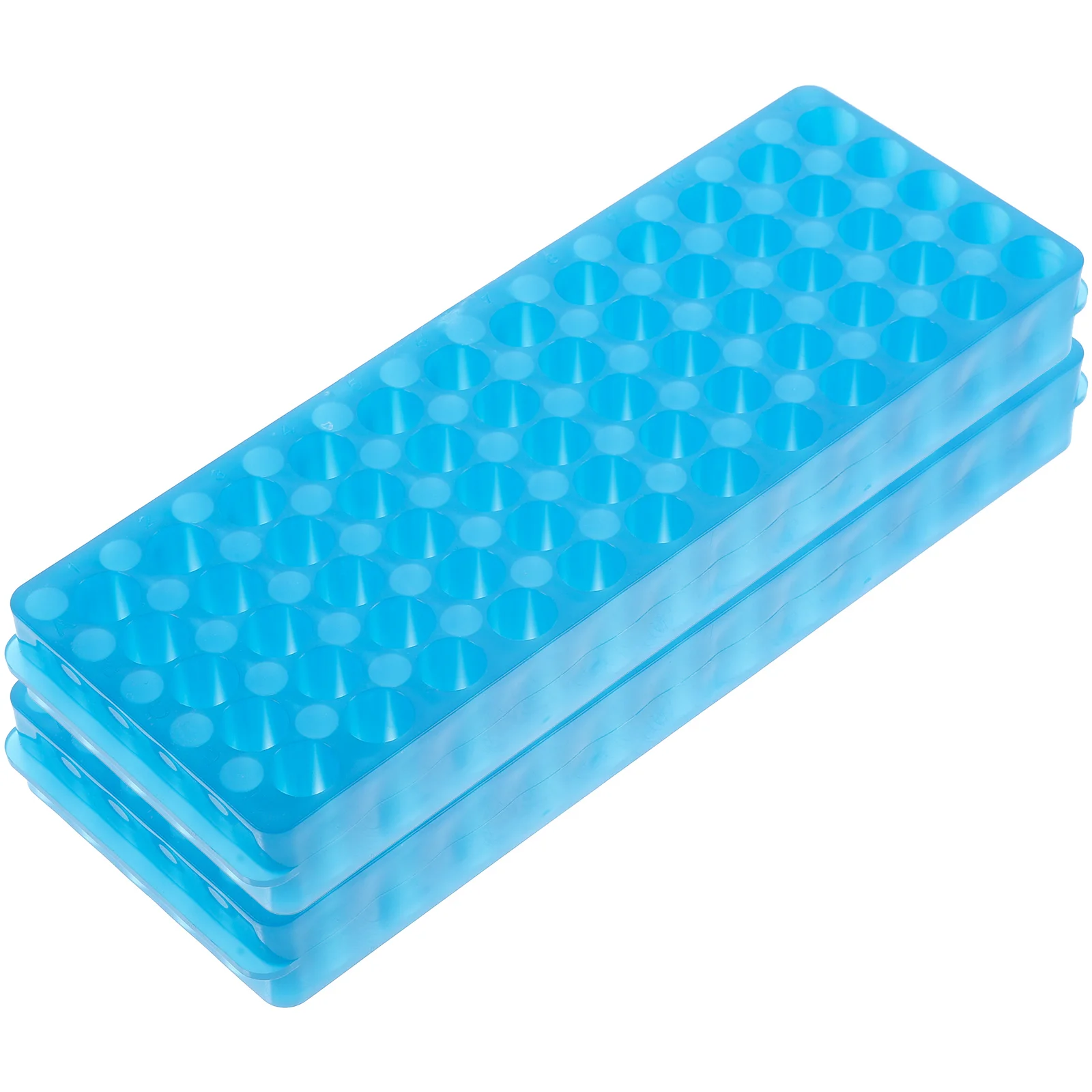 2pcs Tube Rack 96 Wells Dual Sided Lab Holder for 0.5ml 1.5ml 2ml Tubes Blue Reusable Storage Organizer Test Tubes
2pcs Tube Rack 96 Wells Dual Sided Lab Holder for 0.5ml 1.5ml 2ml Tubes Blue Reusable Storage Organizer Test Tubes