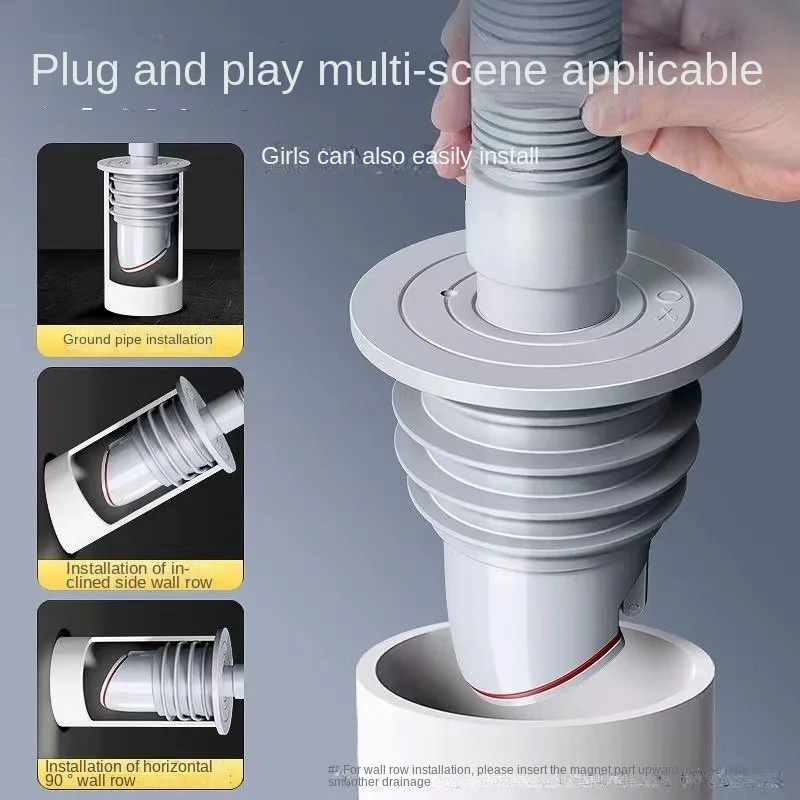 Silicone Sink Stopper Sewer Pipe Sealing Ring Floor Drain Anti Odor Plug Washing Machine Drain Seal Cover Bathroom Accessories
Silicone Sink Stopper Sewer Pipe Sealing Ring Floor Drain Anti Odor Plug Washing Machine Drain Seal Cover Bathroom Accessories