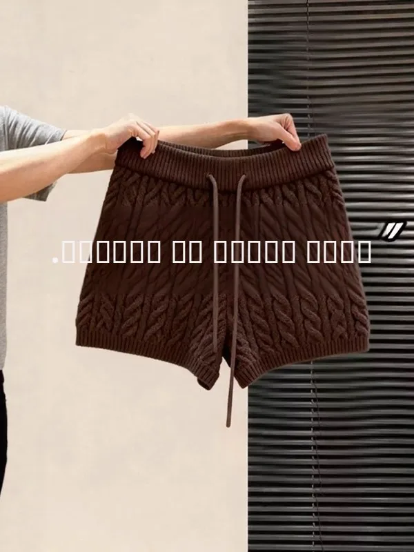 Женские вязаные шерстяные брюки-кюлоты цвета хаки с высокой талией, осенне-зимние, новые, повседневные, прямого кроя
Женские вязаные шерстяные брюки-кюлоты цвета хаки с высокой талией, осенне-зимние, новые, повседневные, прямого кроя