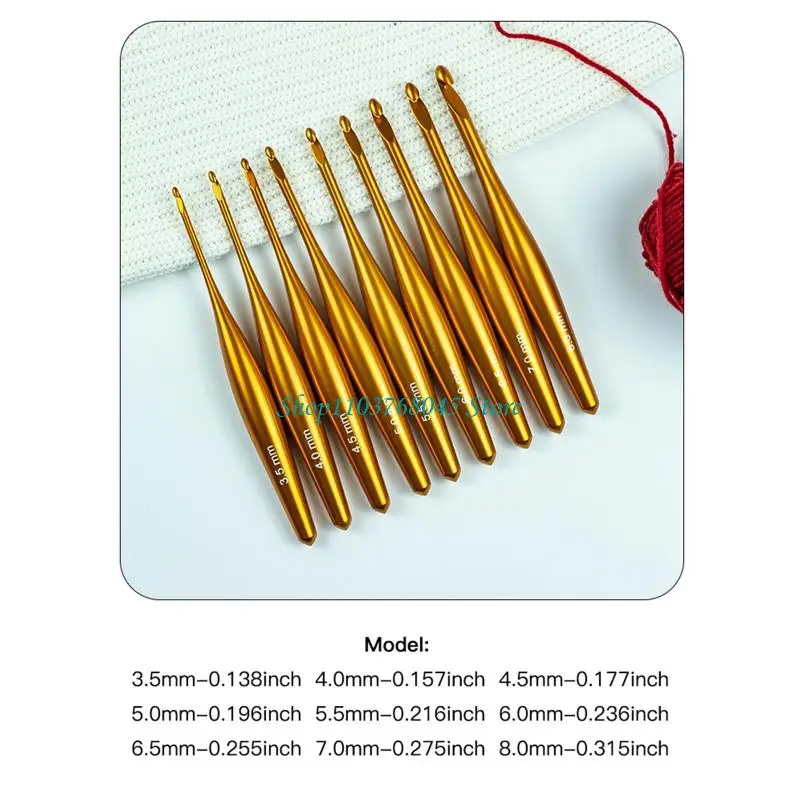 R53F Detachable Alumina Crochet Hook Set Short Handle Multiple Size
R53F Detachable Alumina Crochet Hook Set Short Handle Multiple Size