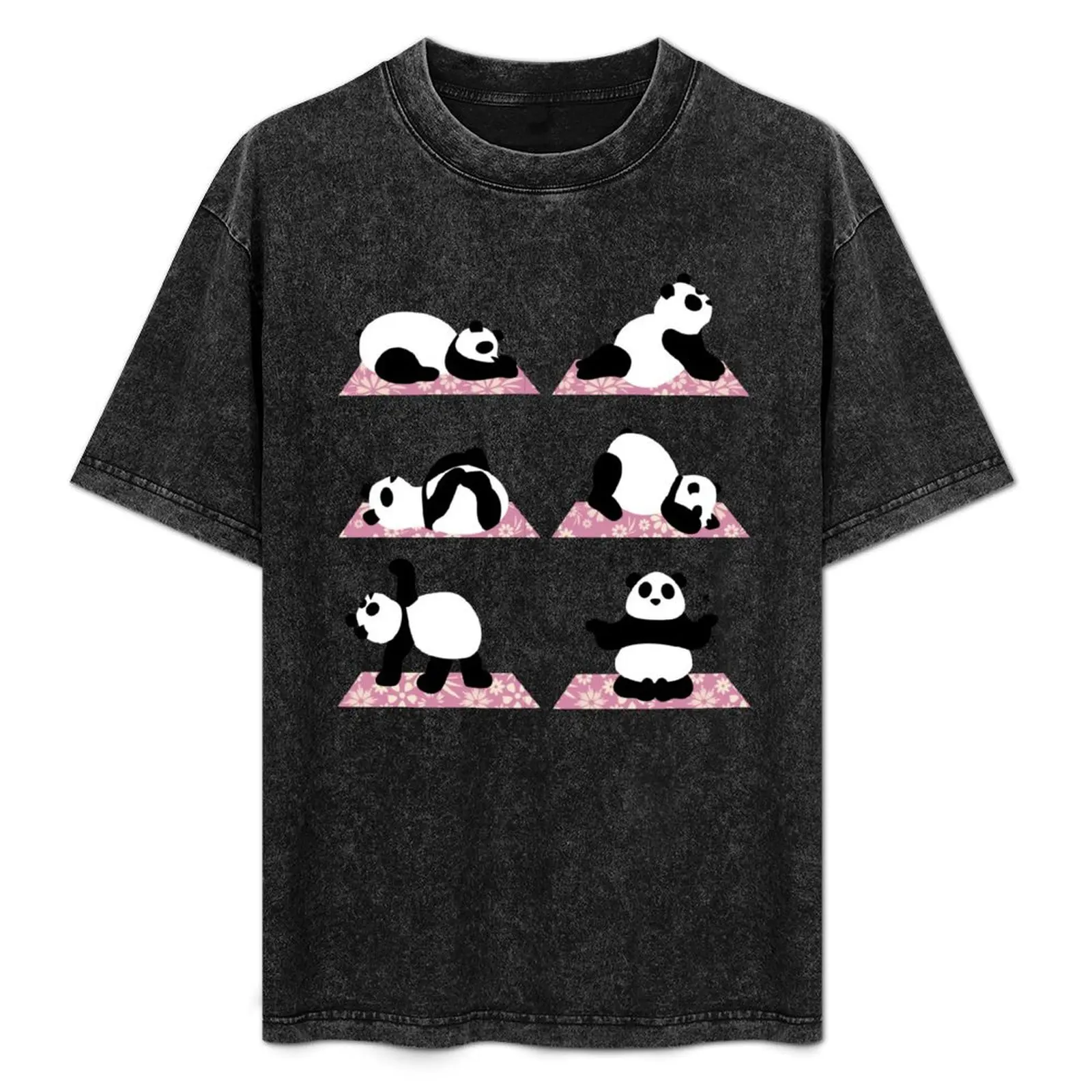 Panda Yoga T-Shirt Casual Pattern Print Tee Shirt
Panda Yoga T-Shirt Casual Pattern Print Tee Shirt