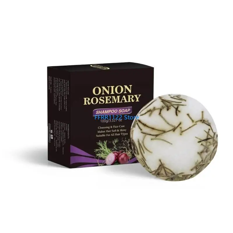 Y1UF Onion Shampoo Soap 100g Onion with Rosemary Shampoo Bar Moisturizing Hair Soap for Soft and Healthy Hair
Y1UF Onion Shampoo Soap 100g Onion with Rosemary Shampoo Bar Moisturizing Hair Soap for Soft and Healthy Hair