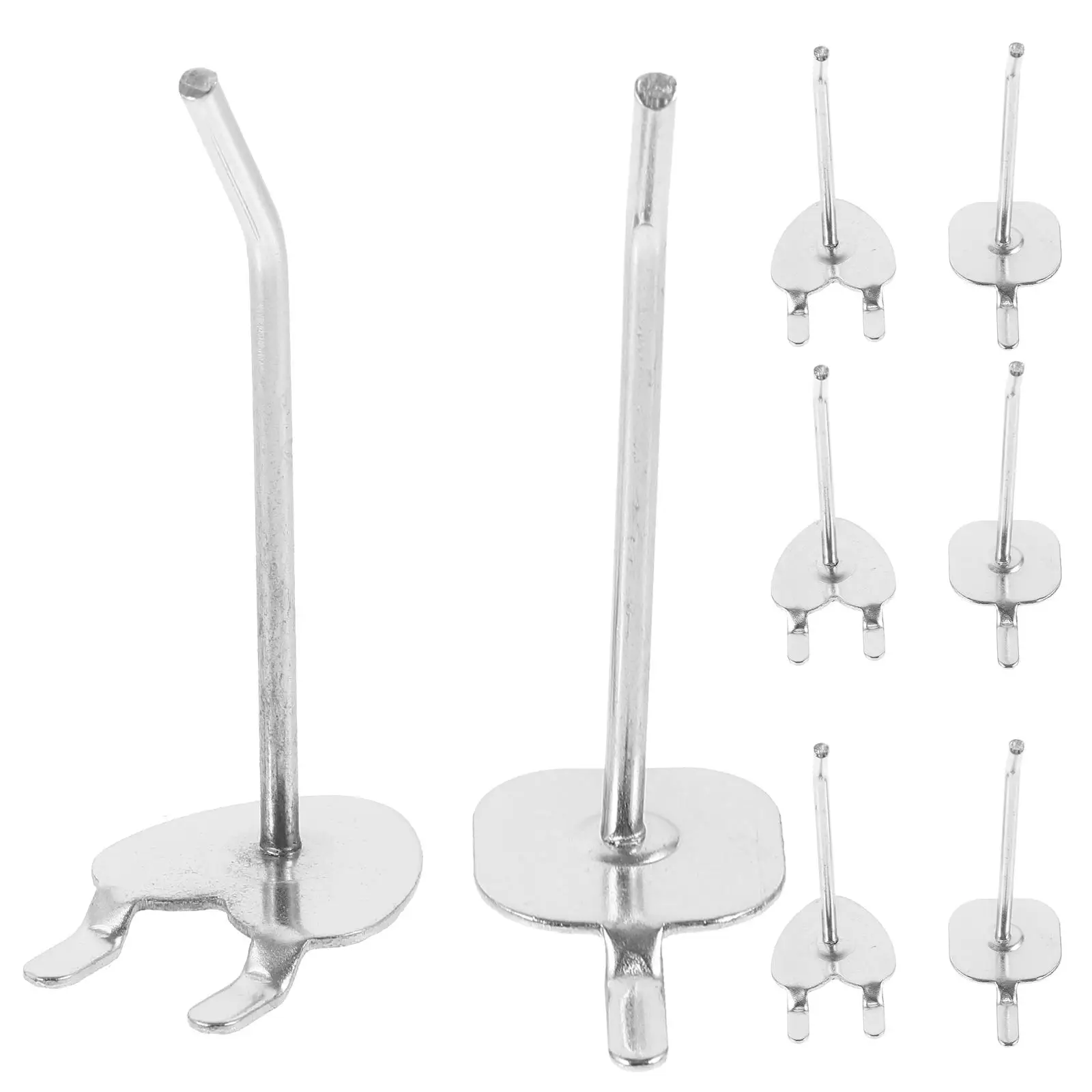 20 Pcs Shaped Hooks Apple Pegboard Hangers 3 Garage Pegboard Pegs 5mm Double Feet 7CM Metal Utility Shelving Hooks for Store
20 Pcs Shaped Hooks Apple Pegboard Hangers 3 Garage Pegboard Pegs 5mm Double Feet 7CM Metal Utility Shelving Hooks for Store