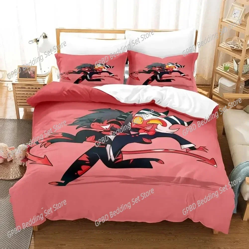 Hazbin Moxxie Hotel 3D NEW Duvet Cover Pillowcase Bedding Set Adult Boy Girl Bedroom Decoration Children Single Double Large
Hazbin Moxxie Hotel 3D NEW Duvet Cover Pillowcase Bedding Set Adult Boy Girl Bedroom Decoration Children Single Double Large