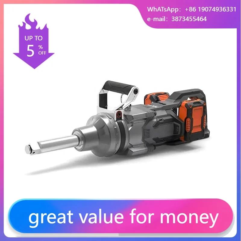 High Performance Power Tool Brushless Motor Long Axis 3000n.M Car Disassembly Heavy Duty Impact Wrench
High Performance Power Tool Brushless Motor Long Axis 3000n.M Car Disassembly Heavy Duty Impact Wrench