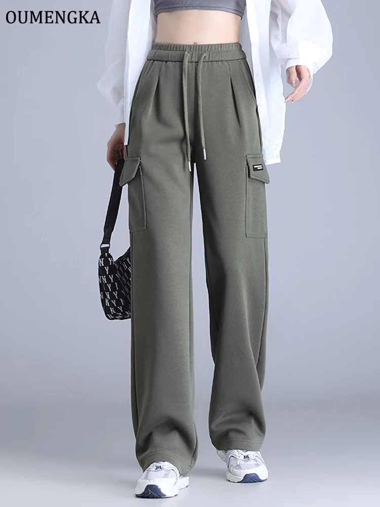 Women Streetwear Cargo Cotton Pants Casual Vintage Baggy Straight Trousers Jogger Big Pockets Oversize Overalls Sweatpants
Women Streetwear Cargo Cotton Pants Casual Vintage Baggy Straight Trousers Jogger Big Pockets Oversize Overalls Sweatpants