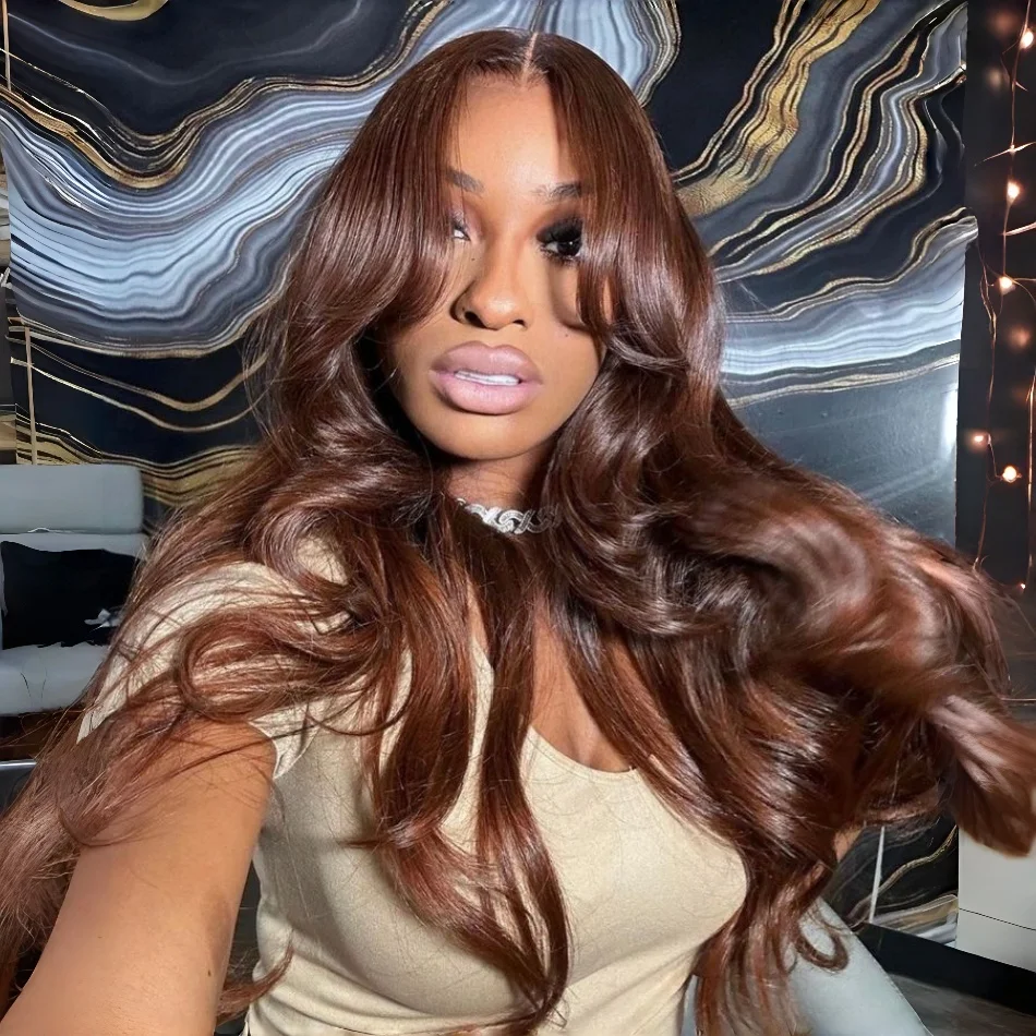 Шоколадно-коричневый парик из натуральных волос с кружевной передней частью, волнистый, 13x4, 13x6, с предварительно выщипанной линией роста, HD-кружево, для женщин
Шоколадно-коричневый парик из натуральных волос с кружевной передней частью, волнистый, 13x4, 13x6, с предварительно выщипанной линией роста, HD-кружево, для женщин