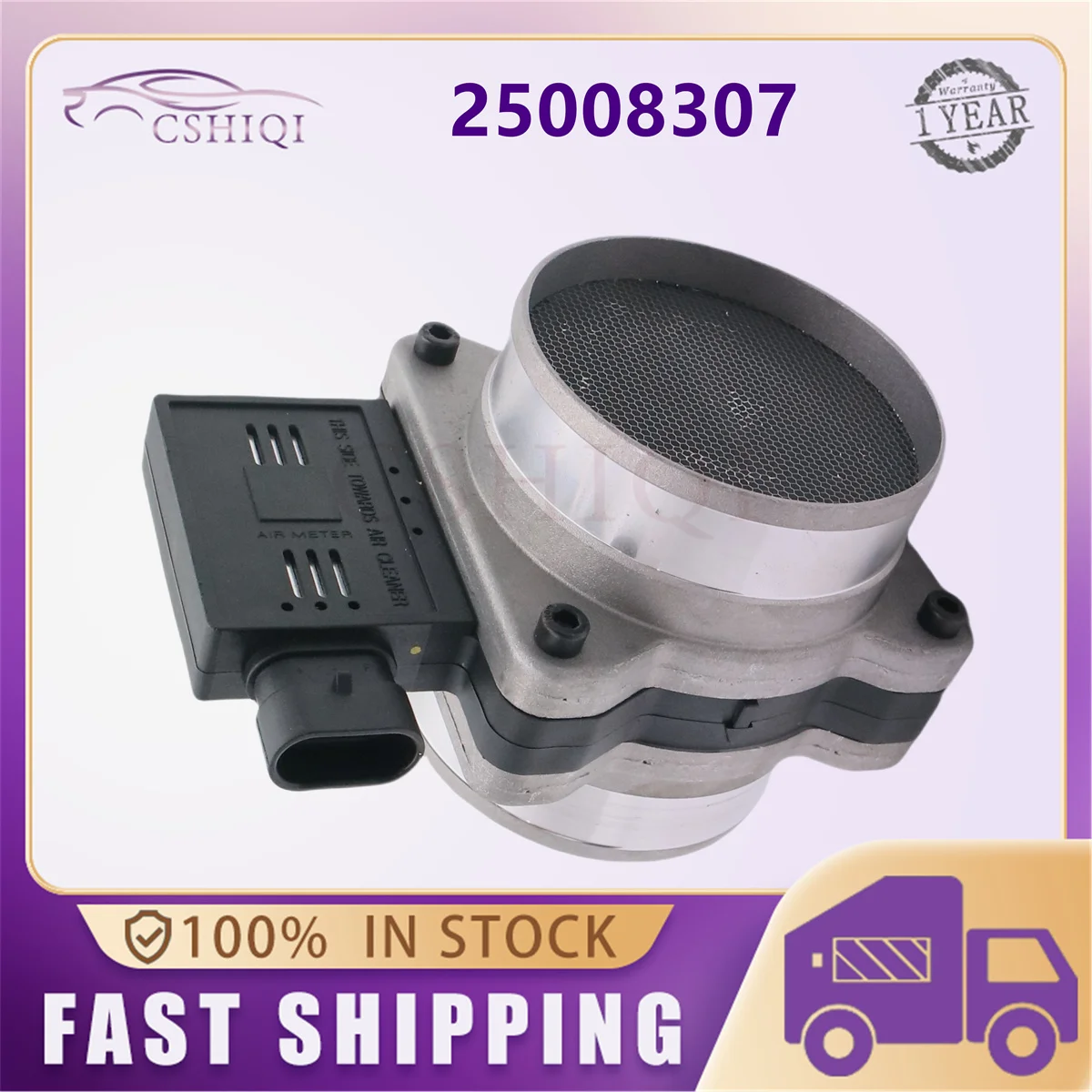 25008307 Датчик массового расхода воздуха MAF для Cadillac Escalade для Chevrolet GMC C1500 C2500 25008308 25008219 Автомобильные аксессуары
25008307 Датчик массового расхода воздуха MAF для Cadillac Escalade для Chevrolet GMC C1500 C2500 25008308 25008219 Автомобильные аксессуары