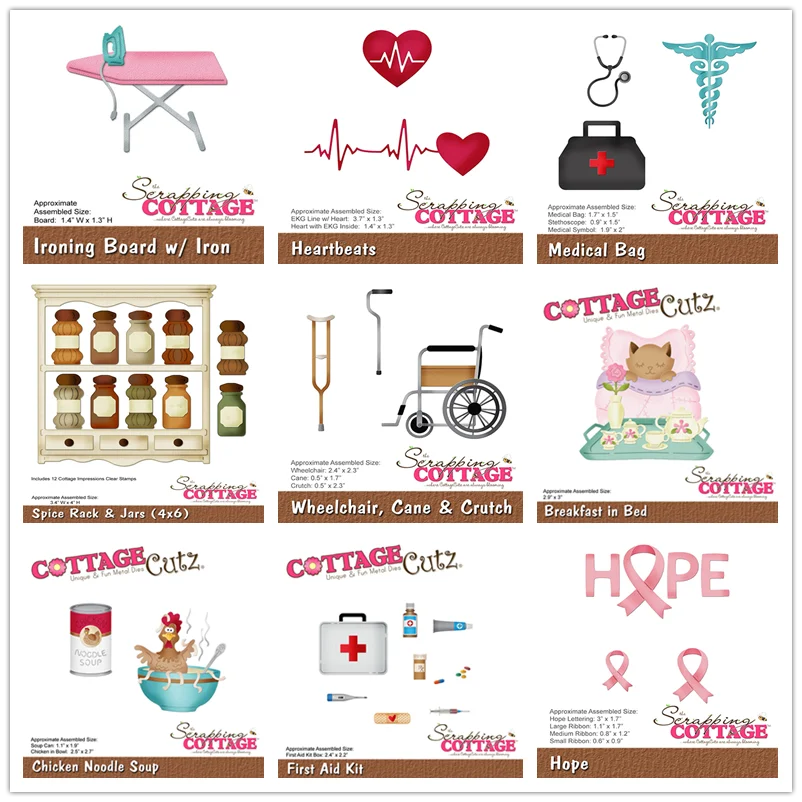Nurse Doctor Metal Cutting Dies Cat Lucky Chicken Soup Health Crutch Elderly Scrapbooking Frame Greeting Card Craft No Stamp
Nurse Doctor Metal Cutting Dies Cat Lucky Chicken Soup Health Crutch Elderly Scrapbooking Frame Greeting Card Craft No Stamp