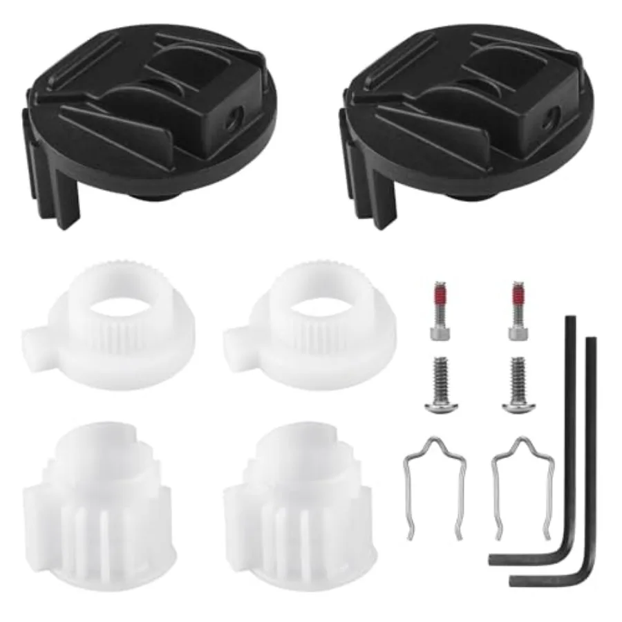 2 PCS 116653 Shower Handle Adapter Kit, Compatible with Moen Posi-Temp Single Handle Tub and Shower Faucet Valve Cartridge, Sho
2 PCS 116653 Shower Handle Adapter Kit, Compatible with Moen Posi-Temp Single Handle Tub and Shower Faucet Valve Cartridge, Sho