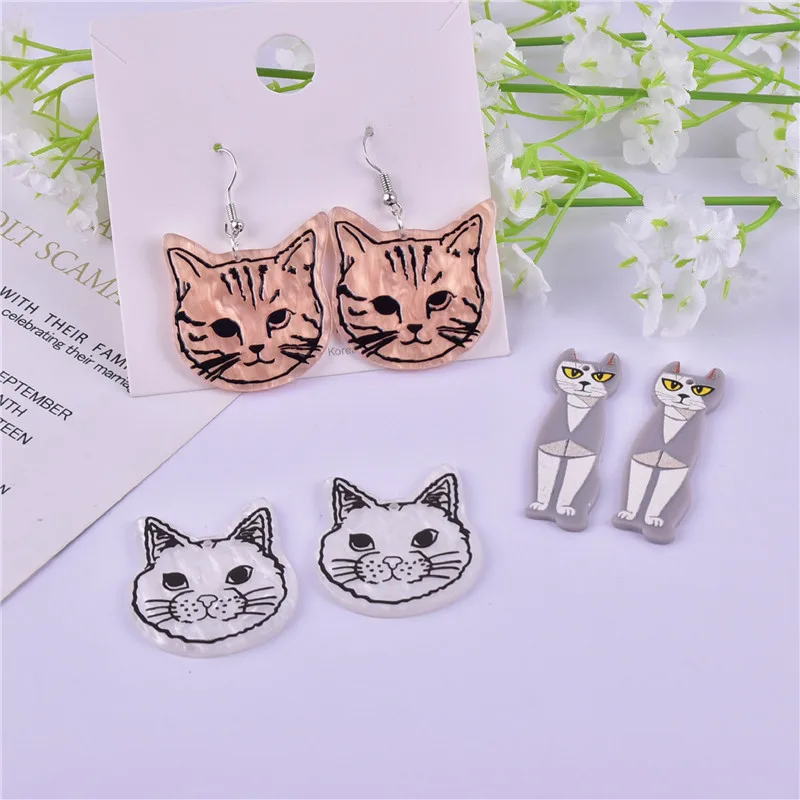 10pcs/pack Animal Cat Arcylic Charms for DIY Jewelry Making Bulk Items Wholesale
10pcs/pack Animal Cat Arcylic Charms for DIY Jewelry Making Bulk Items Wholesale