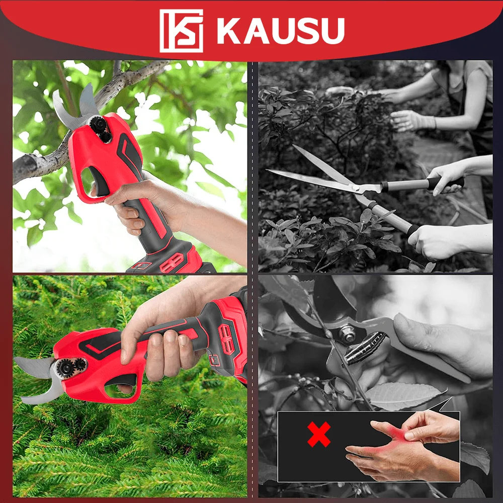 Cordless Electric Pruning Shear Brushless Scissors Fruit Tree Bonsai Pruner Branches Cutter Power Tools For Makita 18V Battery
Cordless Electric Pruning Shear Brushless Scissors Fruit Tree Bonsai Pruner Branches Cutter Power Tools For Makita 18V Battery