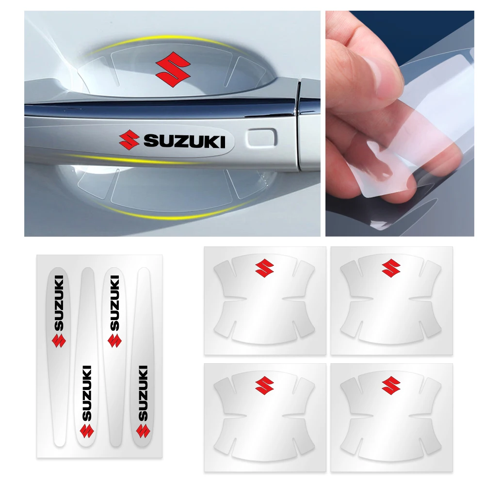 Car Door Bowl Handle Protector Stickers Transparent Anti-scratch For Suzuki Swift SX4 Jimny Ignis Samurai Baleno Grand Vitara
Car Door Bowl Handle Protector Stickers Transparent Anti-scratch For Suzuki Swift SX4 Jimny Ignis Samurai Baleno Grand Vitara