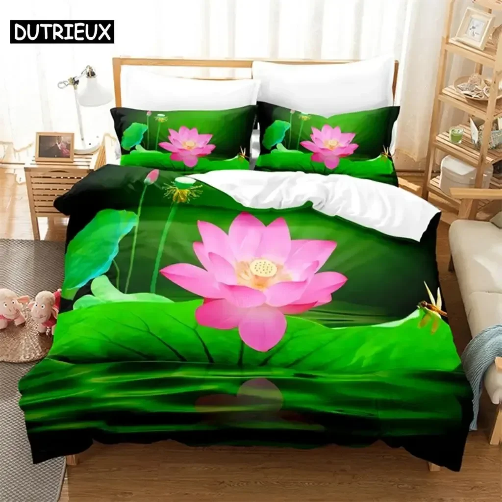 Green Leaf Lotus Queen Bedding Set Duvet Cover Set Kids Bedding Digital Printing Bed Linen King Size Duvet Cover
Green Leaf Lotus Queen Bedding Set Duvet Cover Set Kids Bedding Digital Printing Bed Linen King Size Duvet Cover