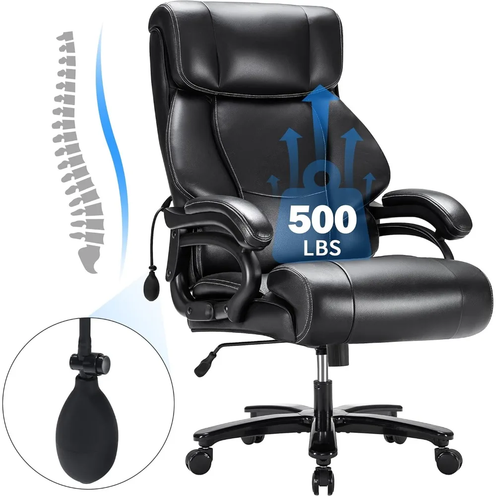 Office Chair for Heavy People,Executive Office Chair for Longtime,Breathable Leather Ergonomic Office Chair for Back Pain Relief
Office Chair for Heavy People,Executive Office Chair for Longtime,Breathable Leather Ergonomic Office Chair for Back Pain Relief