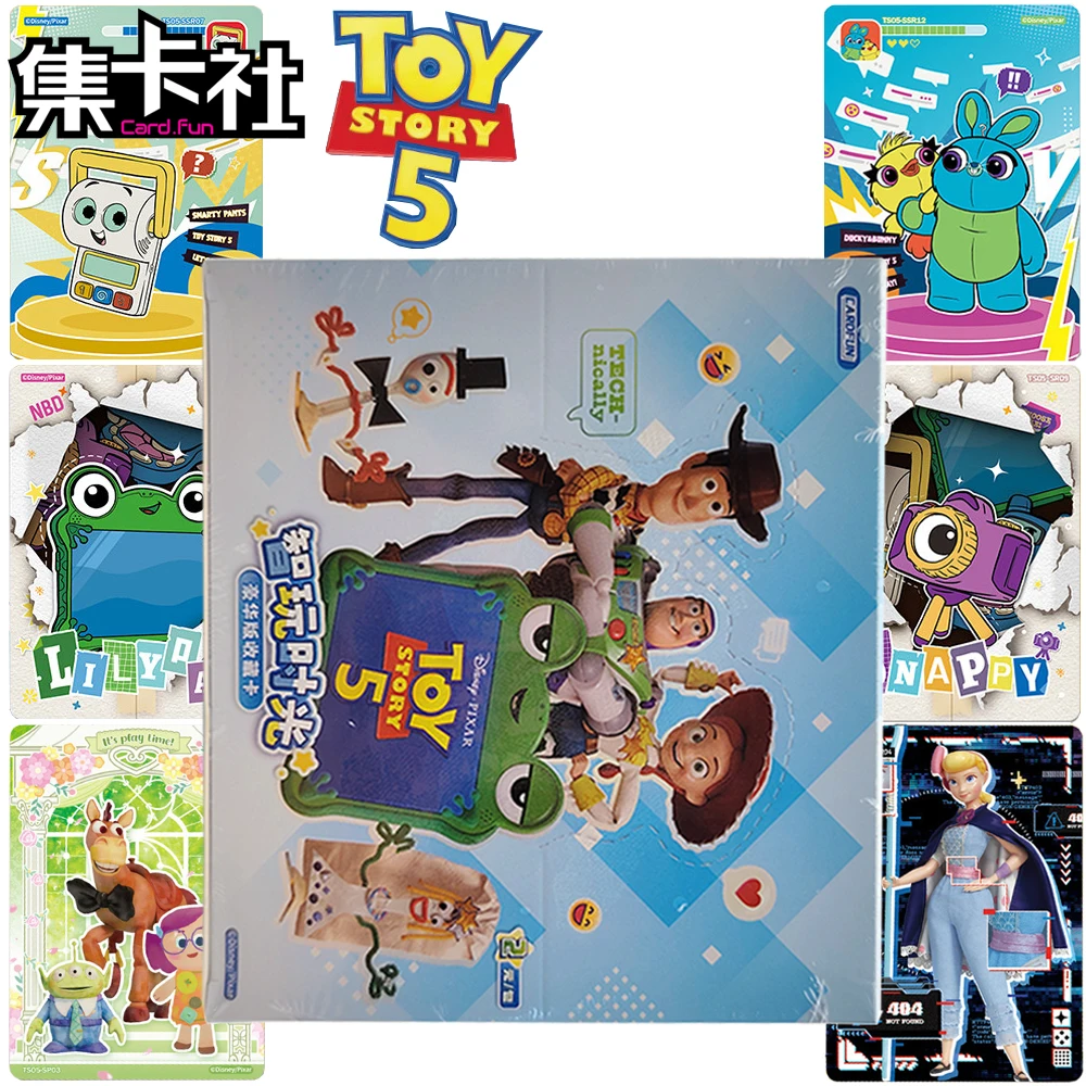 CARD.FUN Original Toy Story 5 Collection Card Children's Like Popular Disney Animated Movies Cute Cartoon Images Exquisite Cards
CARD.FUN Original Toy Story 5 Collection Card Children's Like Popular Disney Animated Movies Cute Cartoon Images Exquisite Cards