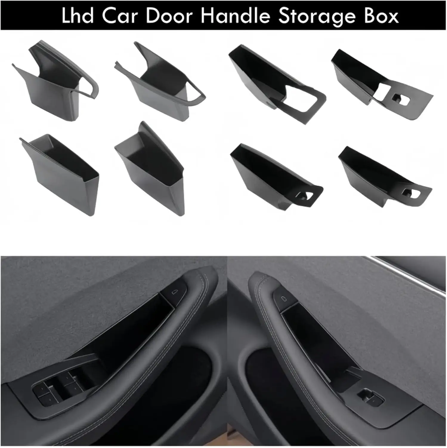 For Tesla Model 3 Y Car Door Handle Storage Box For Tesla Model Y Juniper Model 3 Highland Inner Handle Organizer Container Tray
For Tesla Model 3 Y Car Door Handle Storage Box For Tesla Model Y Juniper Model 3 Highland Inner Handle Organizer Container Tray